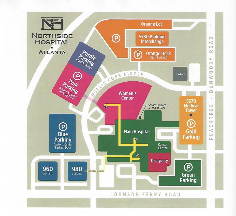 campus-parking-map - Georgia Spine & Neurosurgery Center